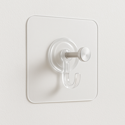 Adhesive Wall Hook (No Nails)
