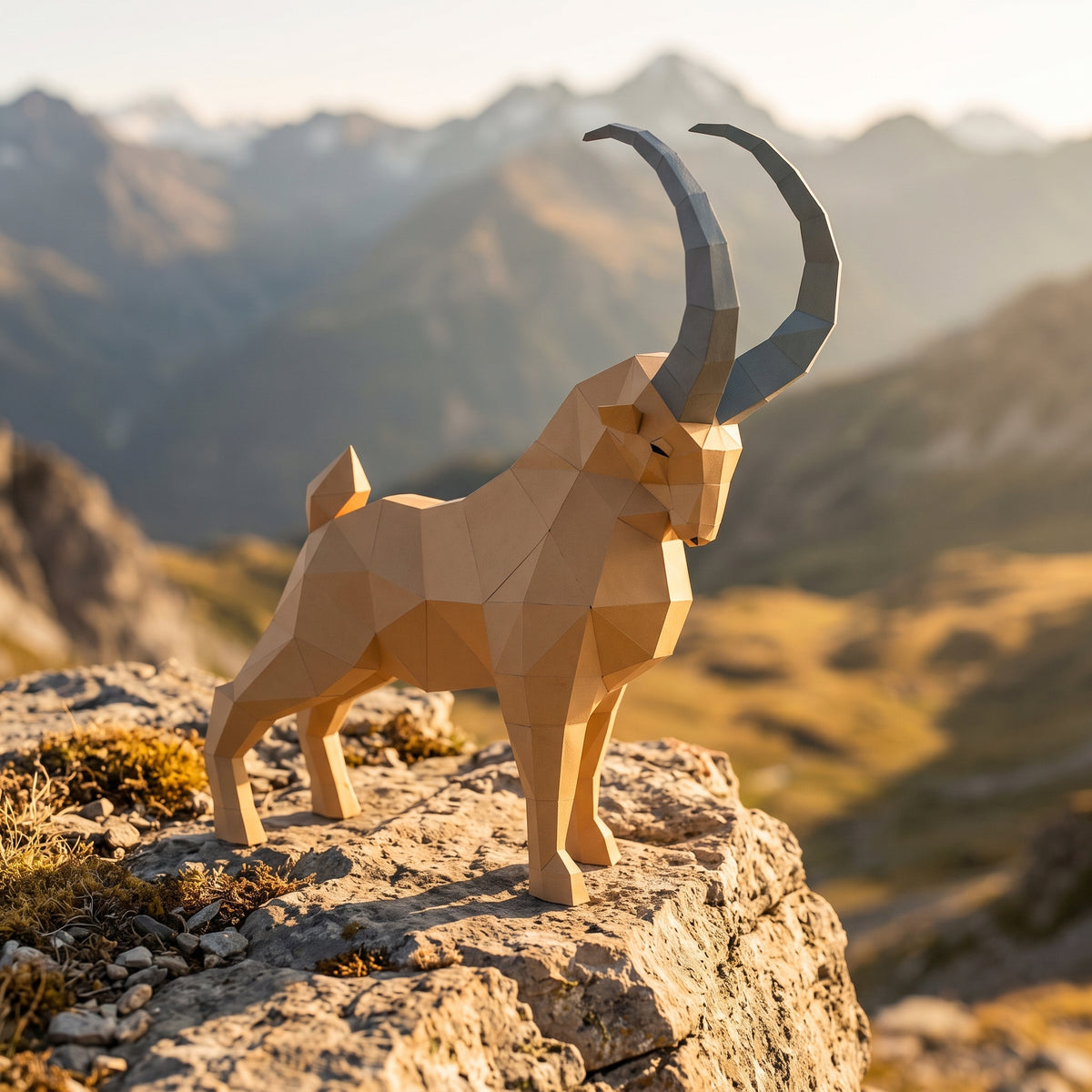 Paper Ibex model in nature