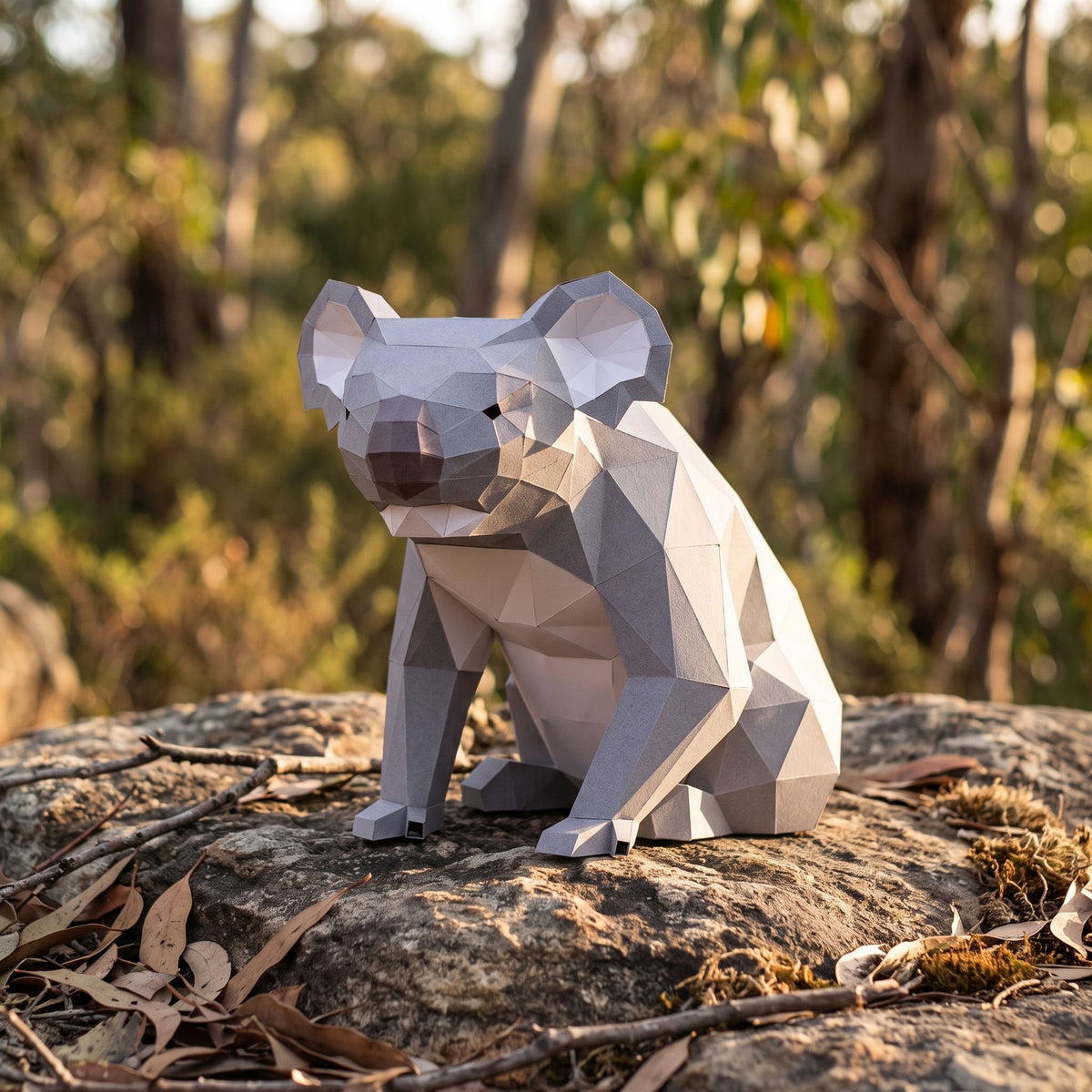Paper Koala model in nature