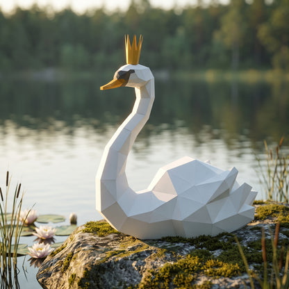 Paper Swan model in nature